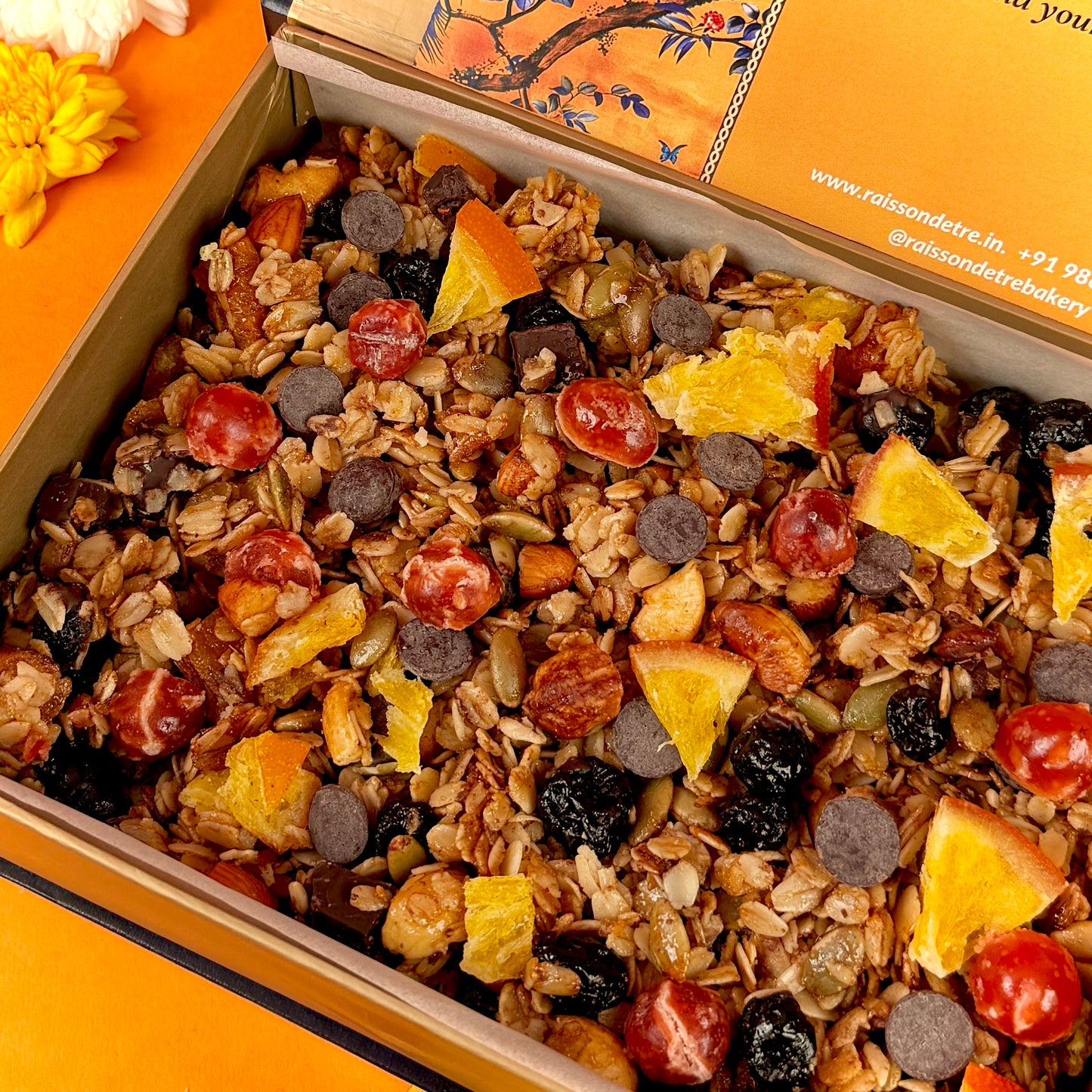Golden glory granola (sugar-free and gluten-free)