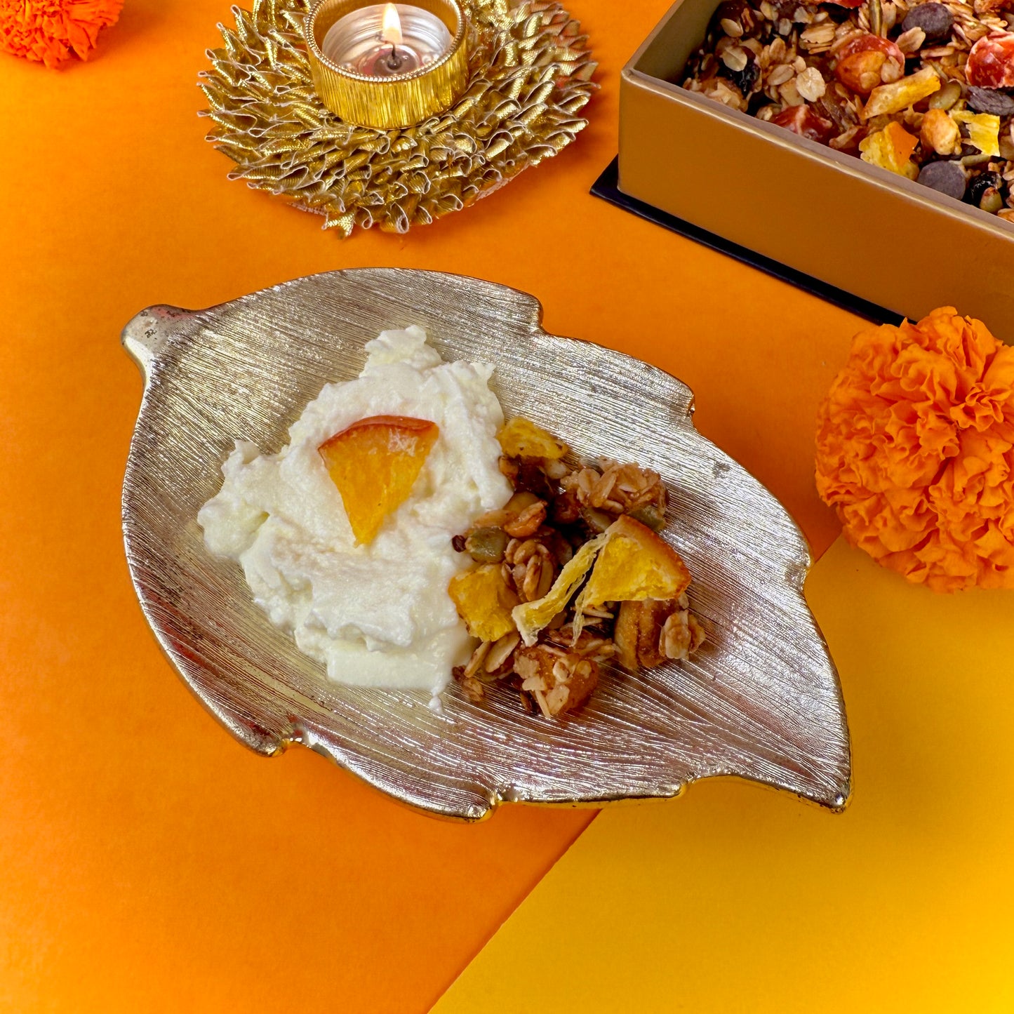 Golden glory granola (sugar-free and gluten-free)
