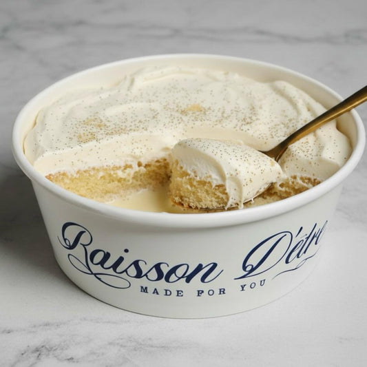 Vanilla tres leches tiffin cake