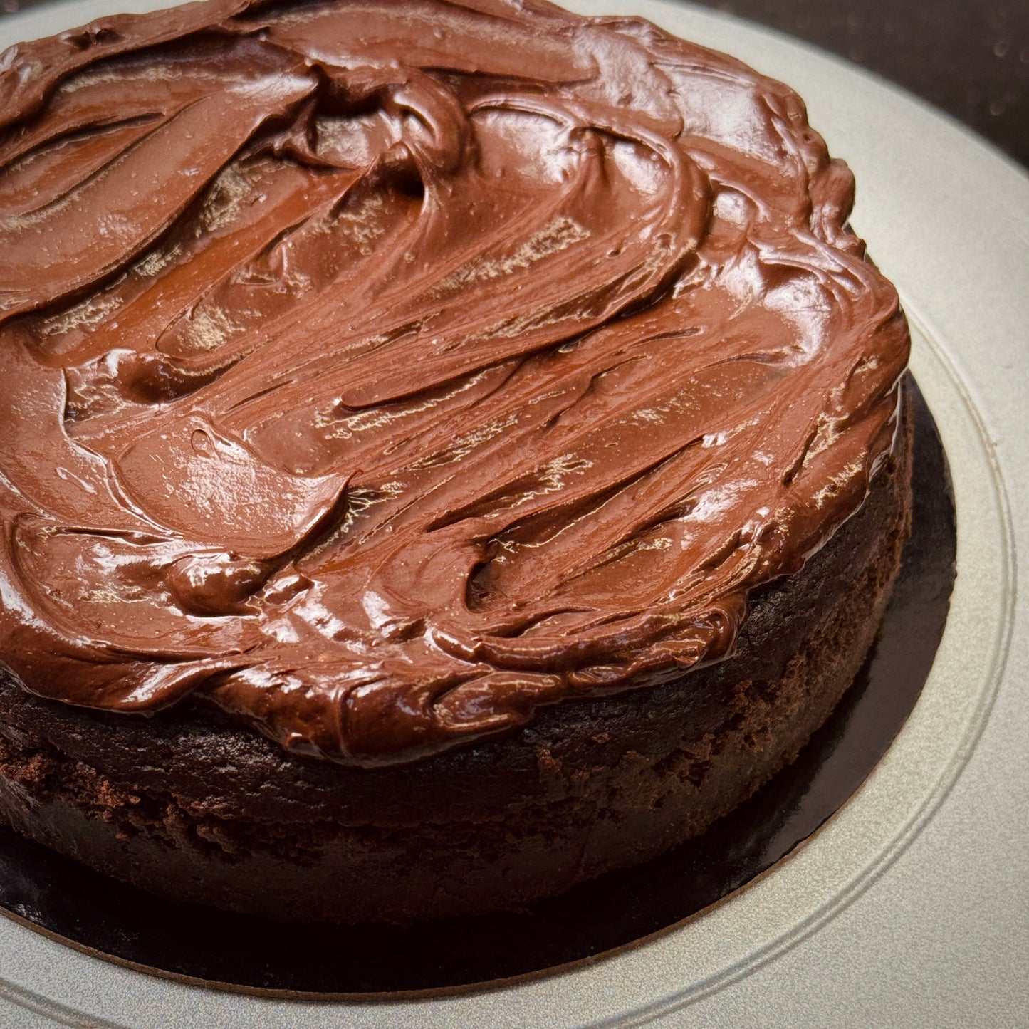 Dense chocolate loaf cake