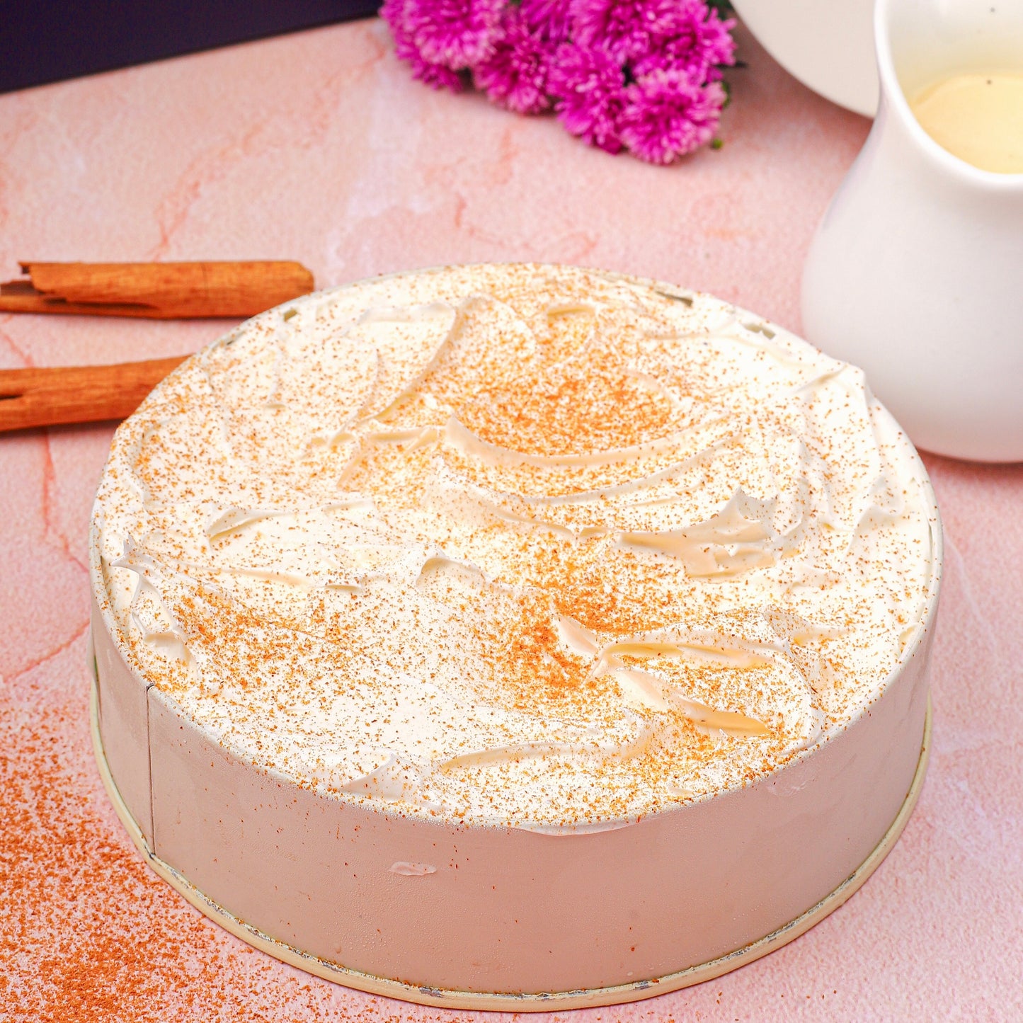 Vanilla tres leches tiffin cake