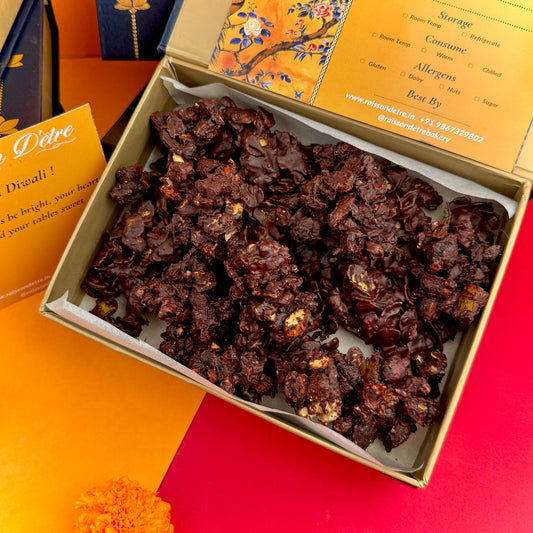 Almond chocolate rocks (sugar-free and gluten-free)