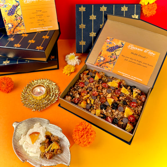Golden glory granola (sugar-free and gluten-free)