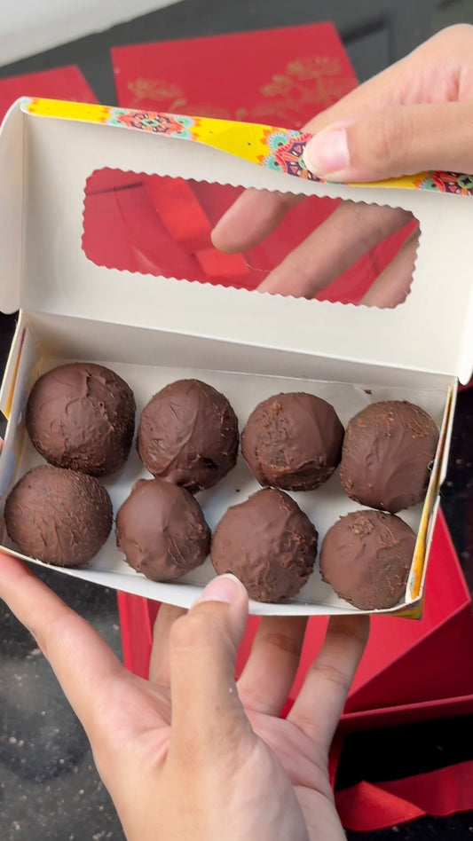 Protein truffles Box of 8 (250gm) (SF GF V)