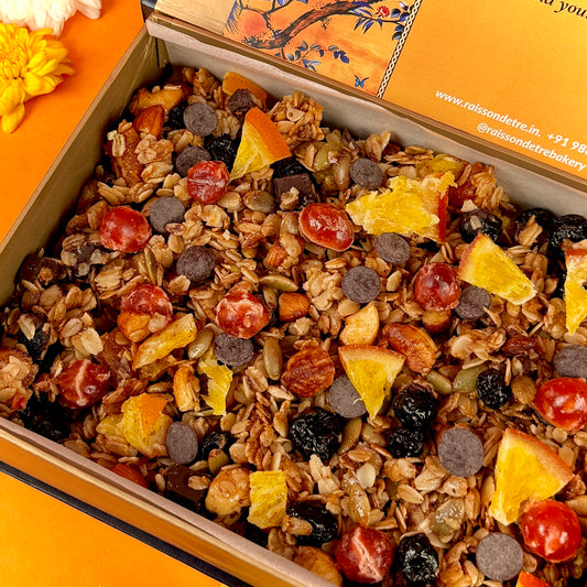 Golden glory granola (sugar-free and gluten-free)
