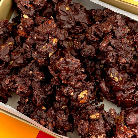 Almond chocolate rocks (sugar-free and gluten-free)