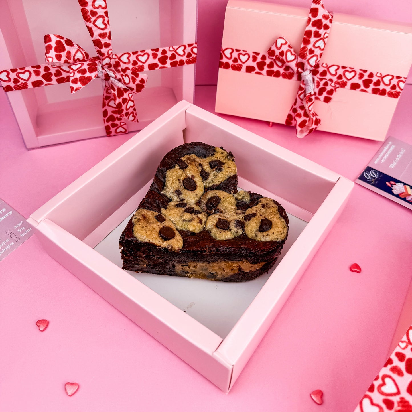 Nutella heart brookie (350 g)