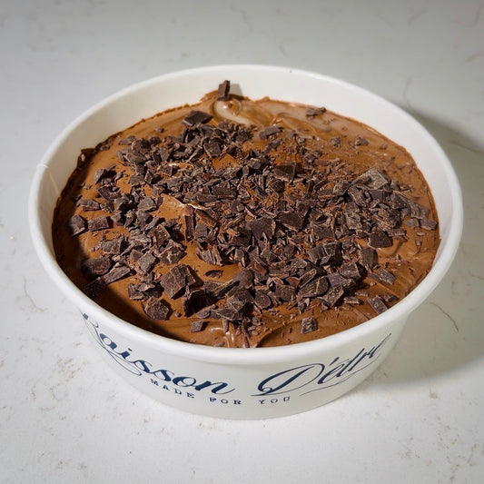 Belgian chocolate mousse (250 g)
