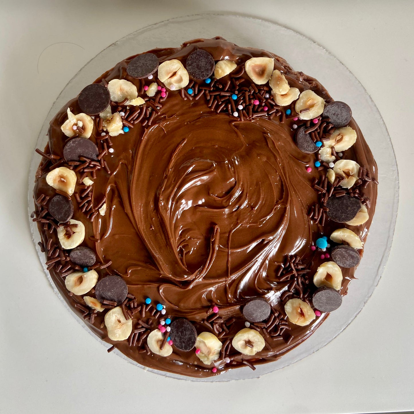 Nutella cheesecake