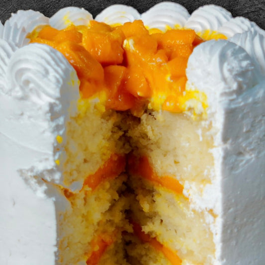 Mango and vanilla MEGA cake (≈ 750 g)
