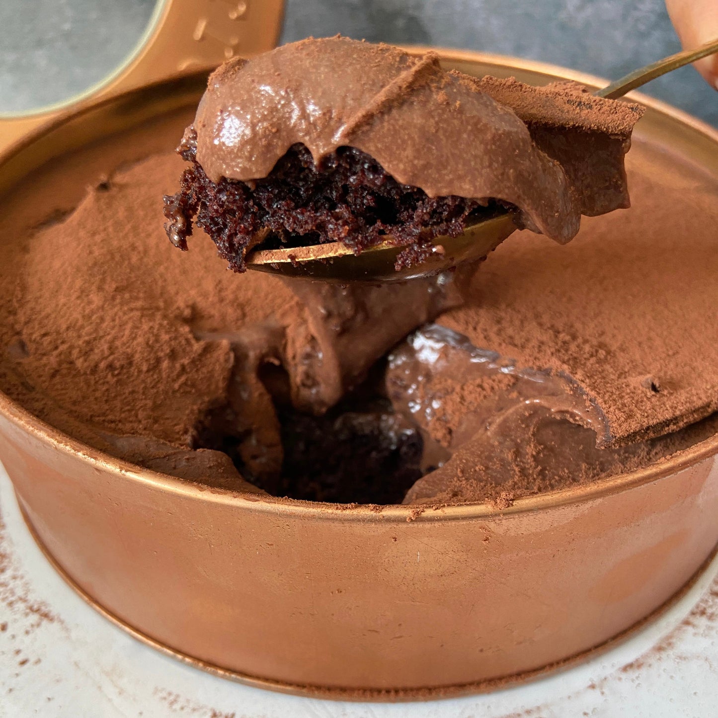 Chocolate tiffin cake