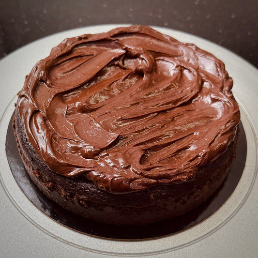 Dense chocolate loaf cake