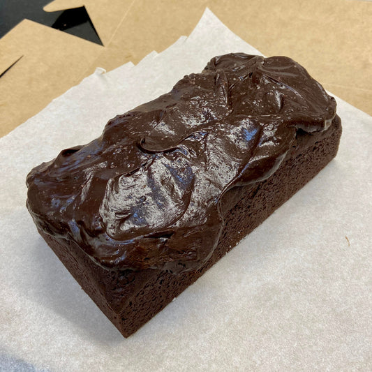 Dense chocolate loaf cake