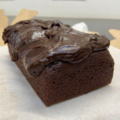 Dense chocolate loaf cake
