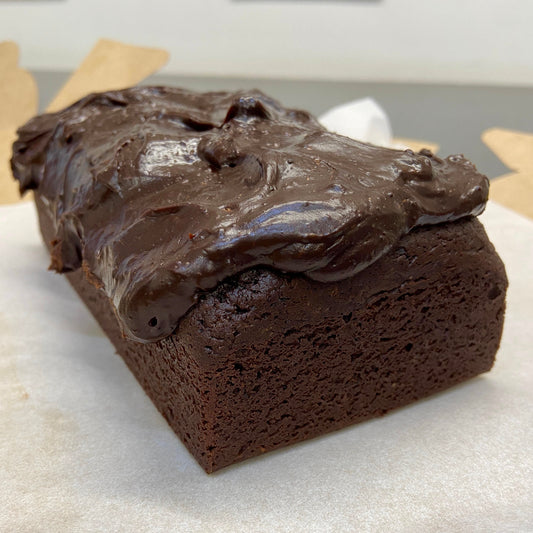Dense chocolate loaf cake